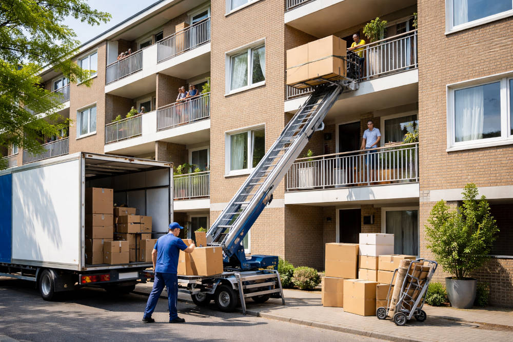 Wanneer is het huren van een verhuislift echt nodig?